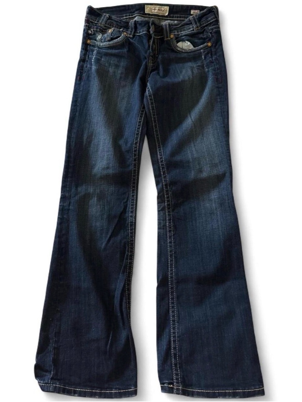 Y2K Mek Denim Women’s Dark Blue Flare Capetown Jeans 29x32